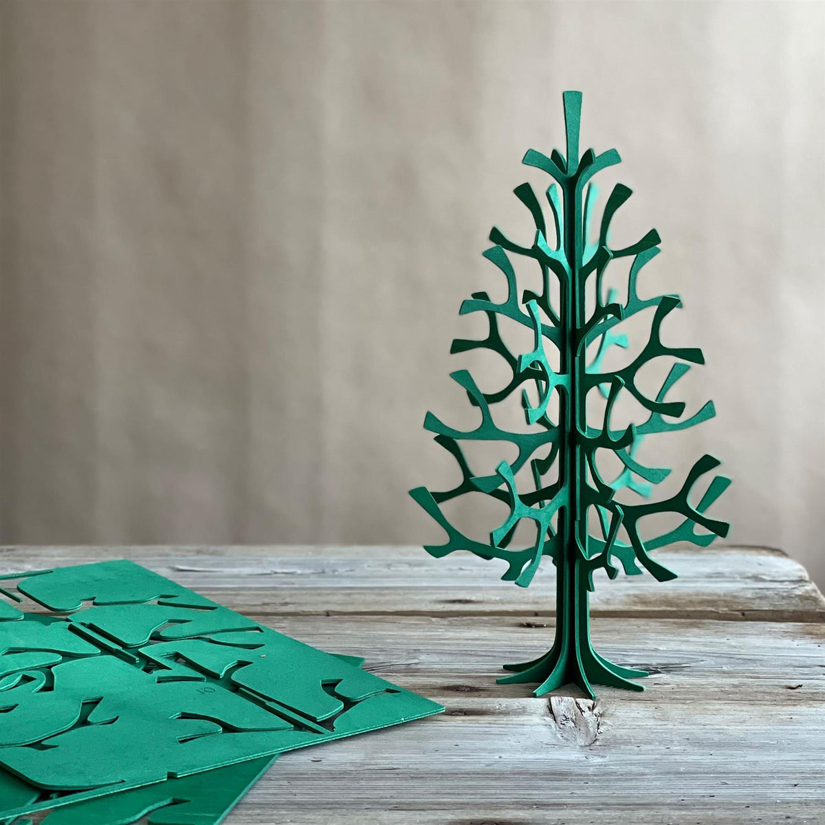 Lovi Wooden Spruce Christmas Tree, Small