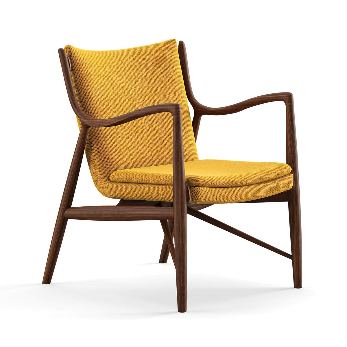 Finn Juhl The 45 Chair in Walnut