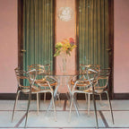 Kartell Masters Chair With Metalliclic Finish