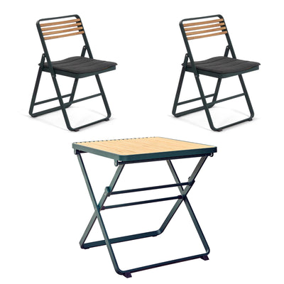 Mindo 121 Outdoor Folding Dining Set, Small