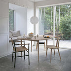 MAKE nordic Holmen Extendable Round Dining Table