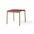 Outlet HAY Palissade Garden Furniture Dining Table - Small, Iron Red
