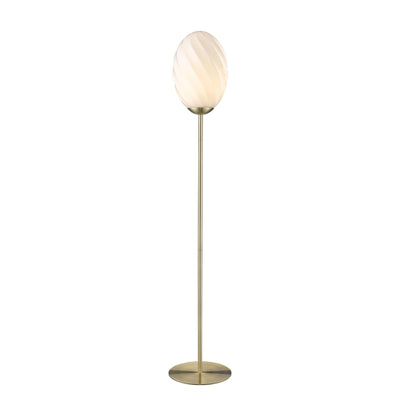 Halo Lighting Twist Oval Floor Light