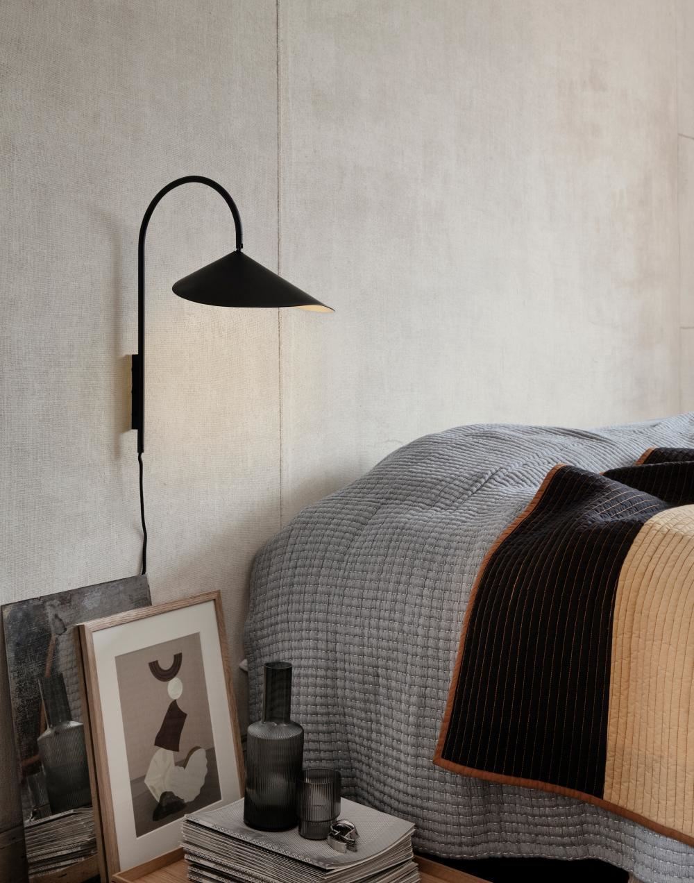 Arum swivel wall light