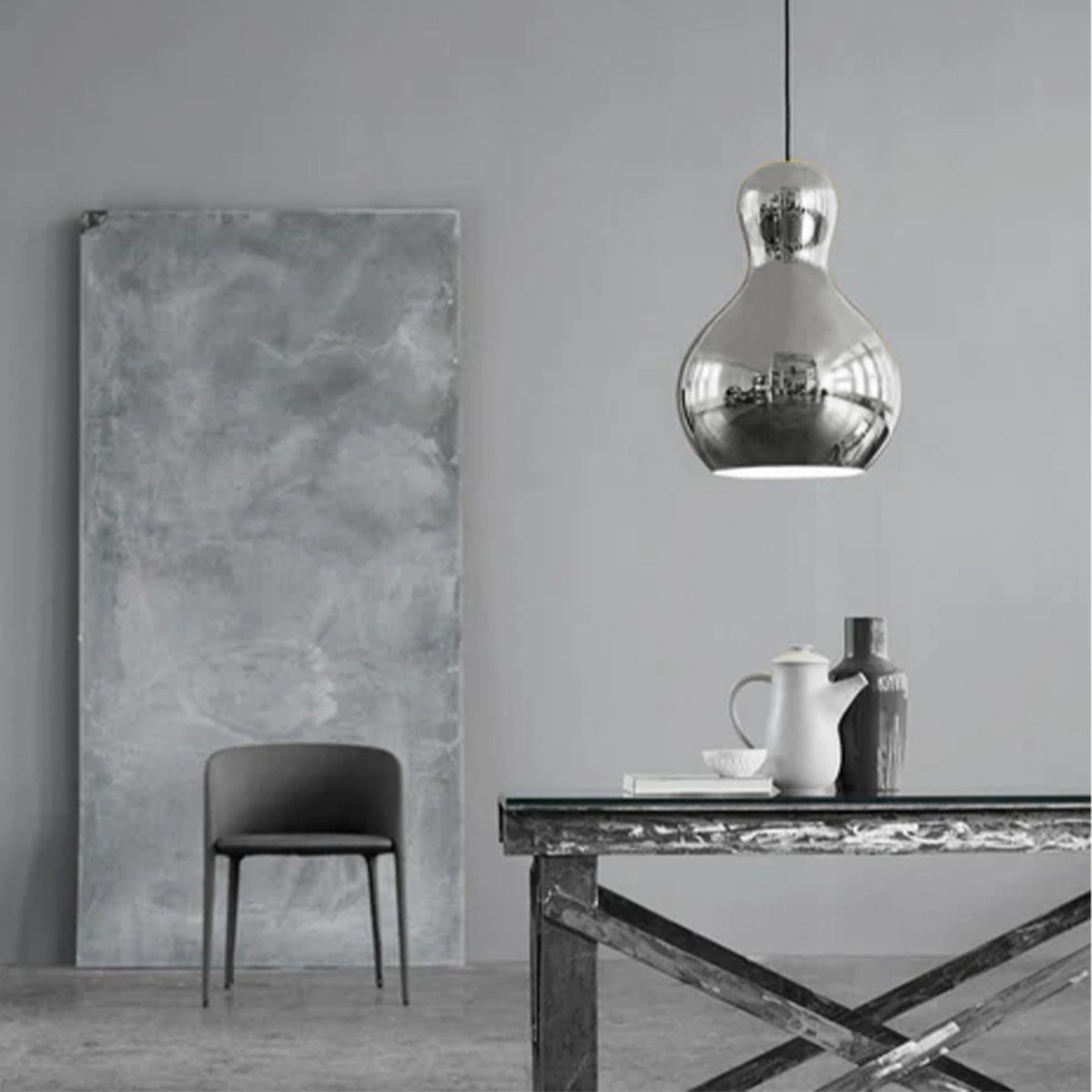 Ex-Display Fritz Hansen Calabash Pendant Light - Small, Silver