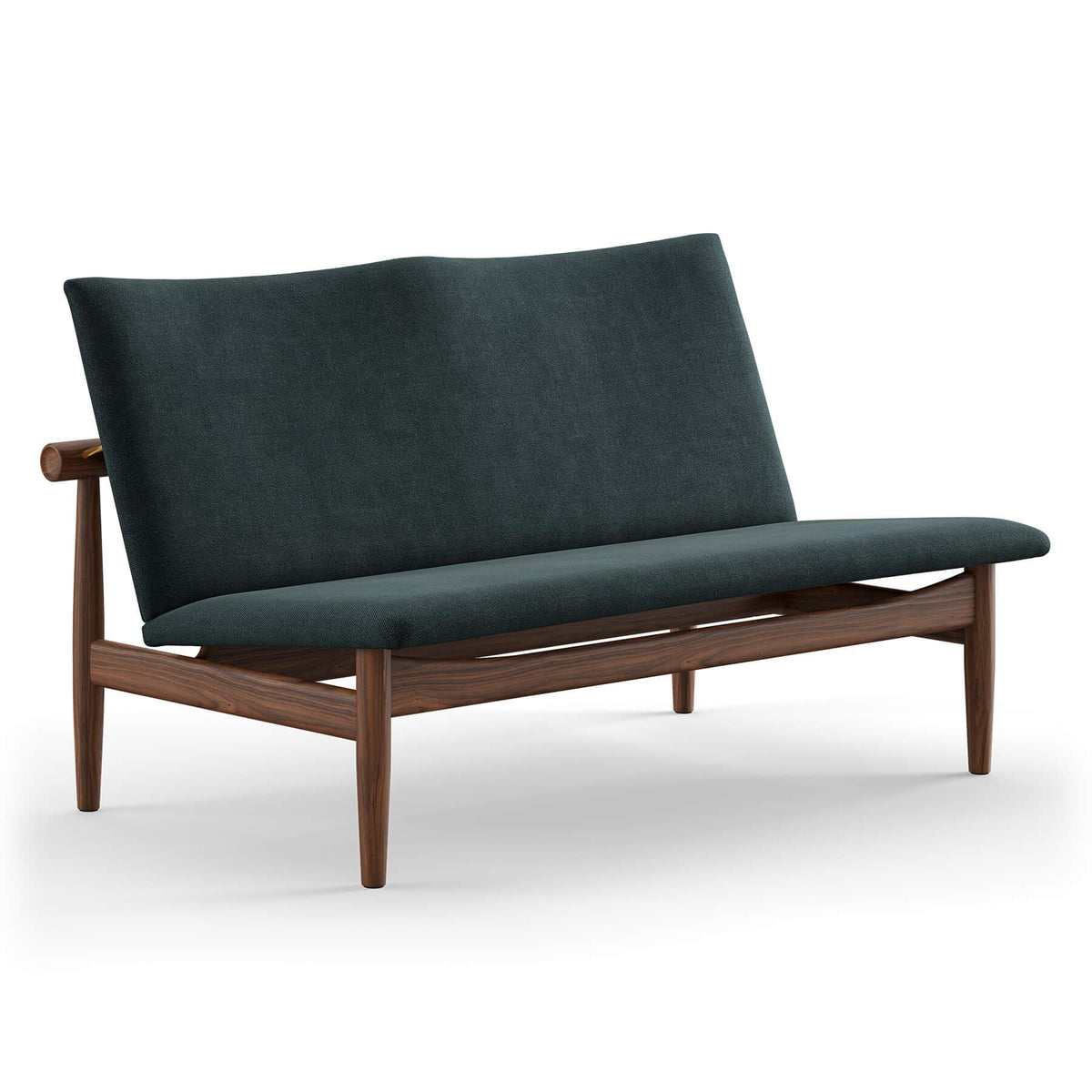 Finn Juhl The Japan 2 Seater Sofa in Walnut