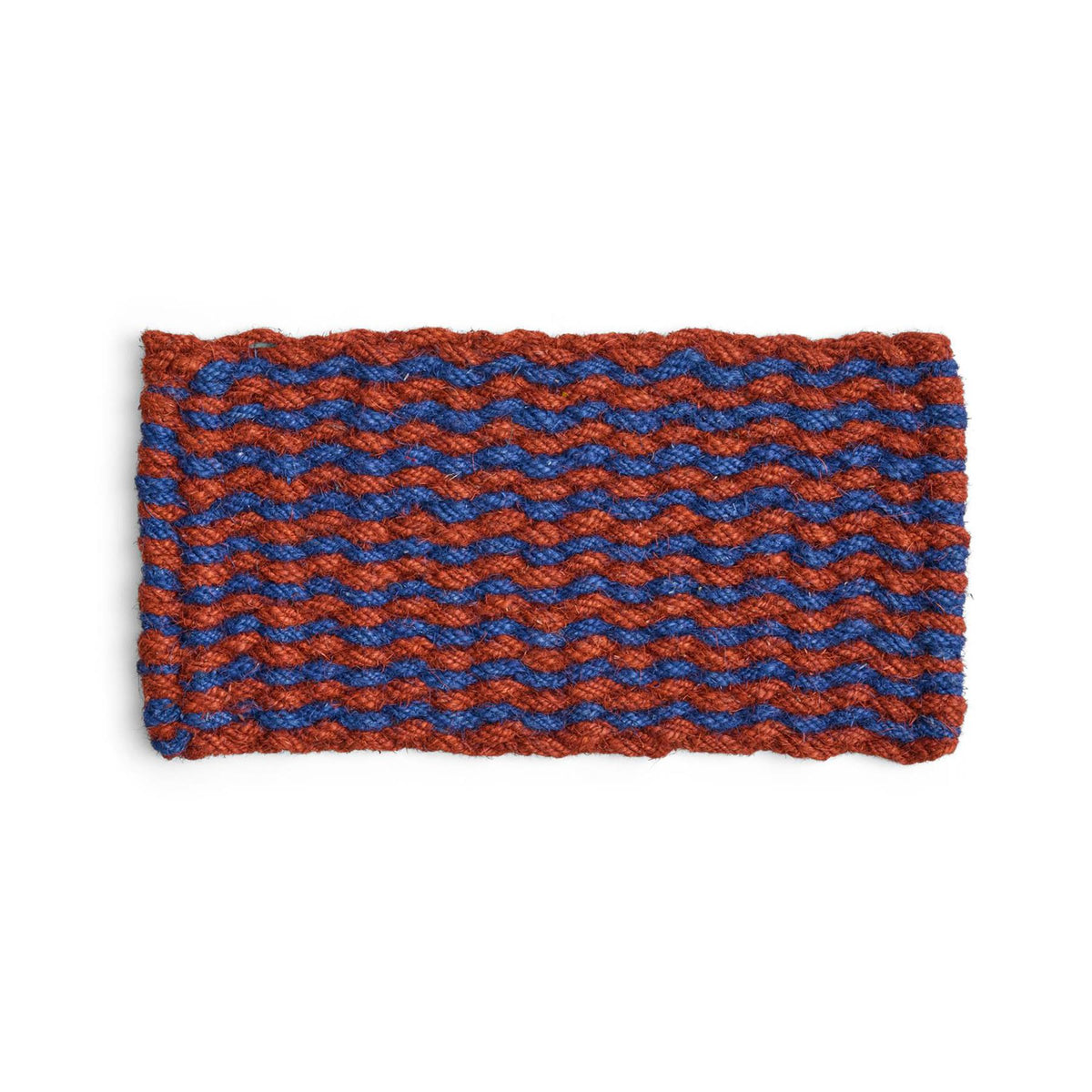 Outlet HAY Coco Door Mat - Brown and Navy