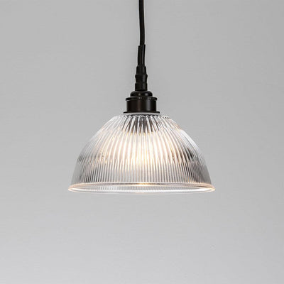 Old School Electric - Bathroom Version : Prismatic Dome Pendant Light