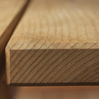 FDB Mobler M16 Ermelunden Garden Bench in Oiled Ash