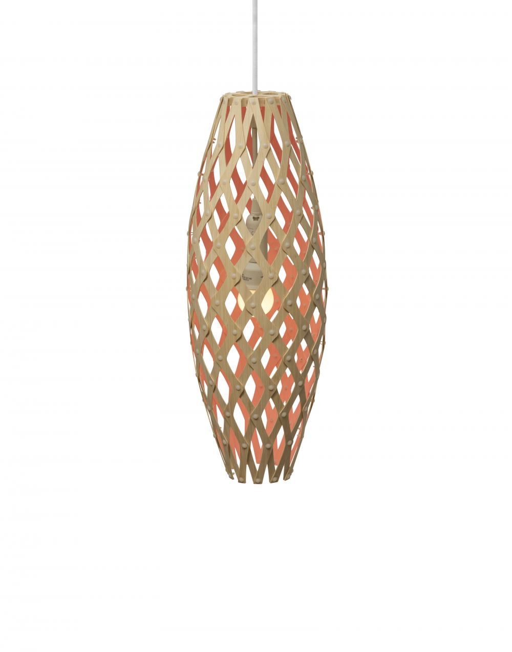 David Trubridge Hinaki Pendant Light Coloured - 1 Side
