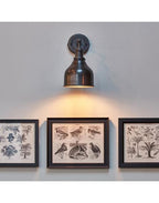 Industville Brooklyn Vintage Antique Sconce Wall Light - Cone