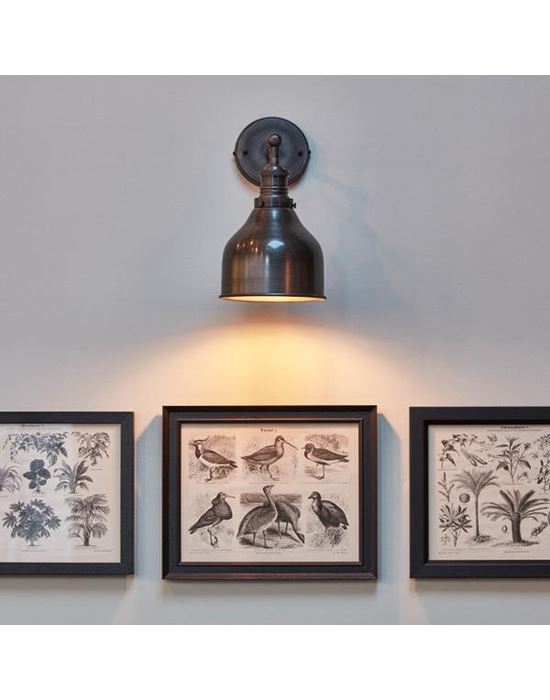 Industville Brooklyn Vintage Antique Sconce Wall Light - Cone
