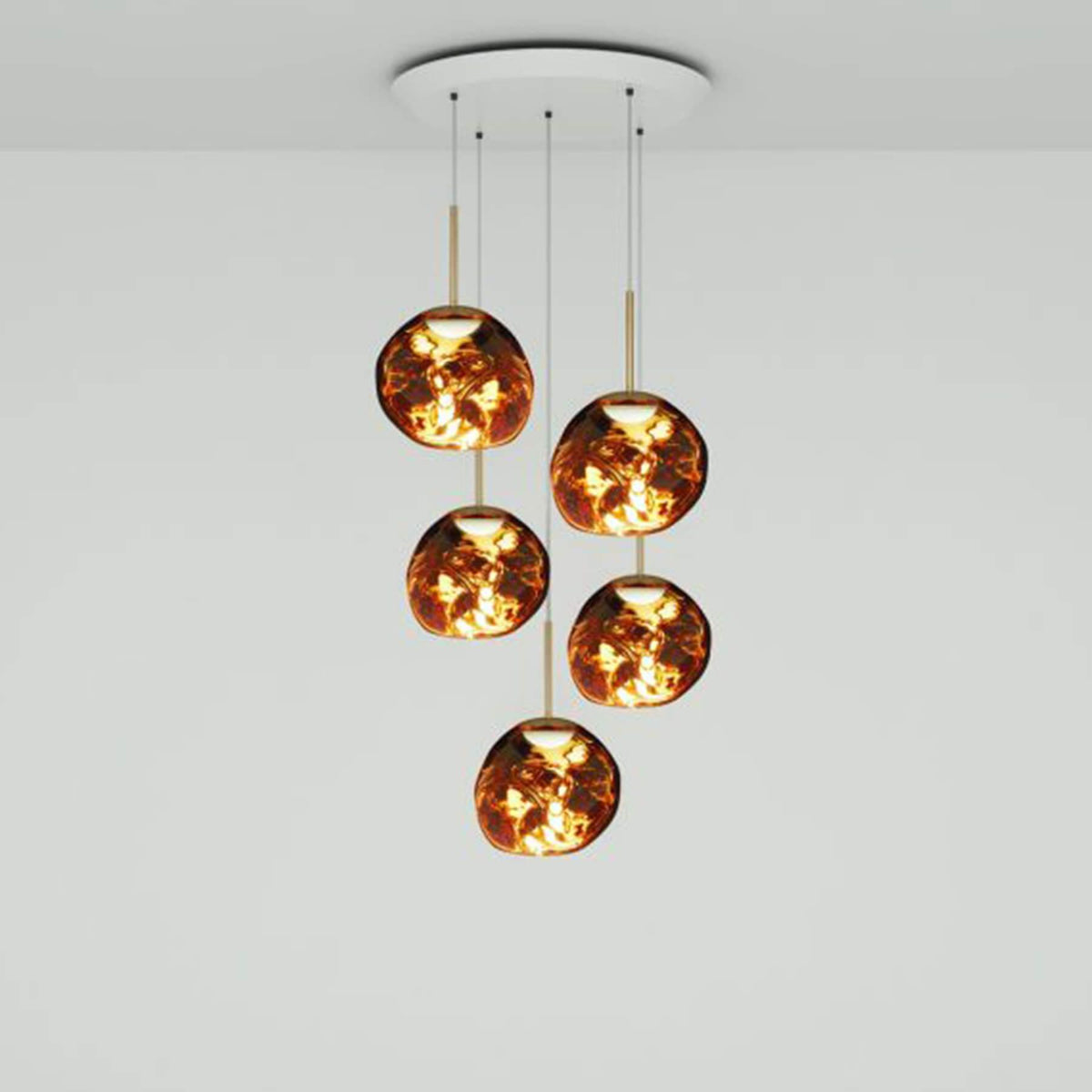 Tom Dixon Melt Round LED Pendant Light System