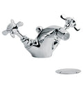 Lefroy Brooks LB1195 Classic Monobloc Bidet Mixer with Pop-Up Waste -Up Waste