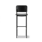 Fredericia Plan Bar Stool with Upholstered Seat