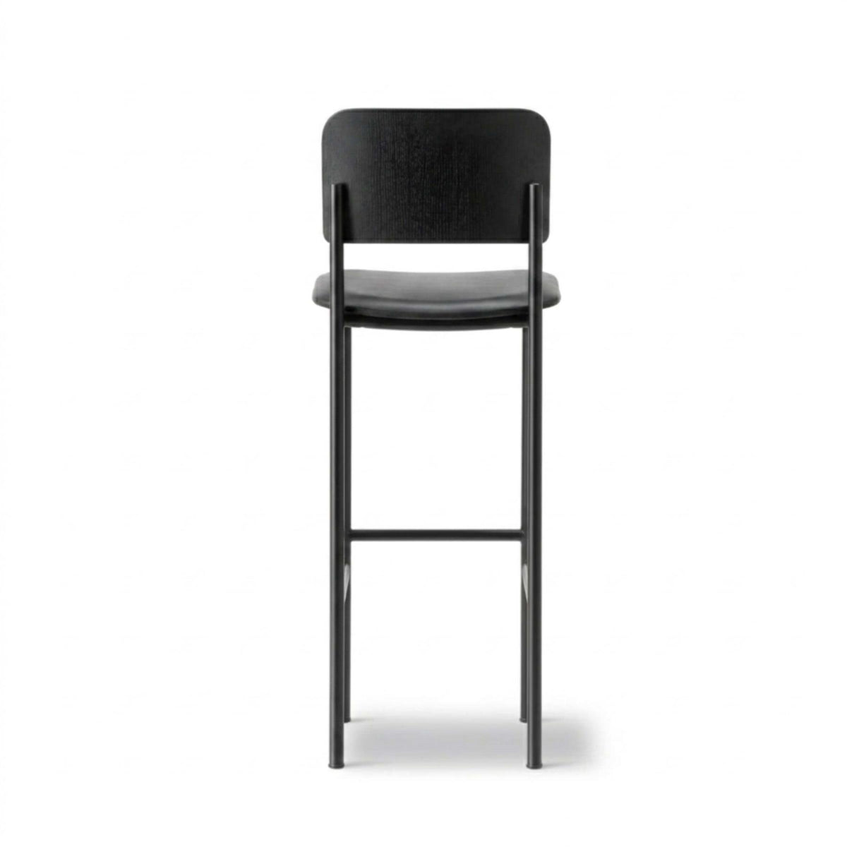 Fredericia Plan Bar Stool with Upholstered Seat