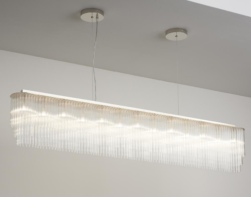 Tom Kirk Lighting Linear Chandelier - Thin