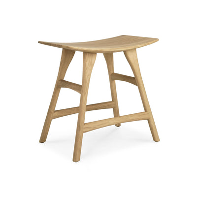 Outlet Ethnicraft Osso Dining Stool - Oiled Oak