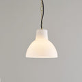 Outlet Davey Glass York Pendant Light - Size 2, Opal And Brass