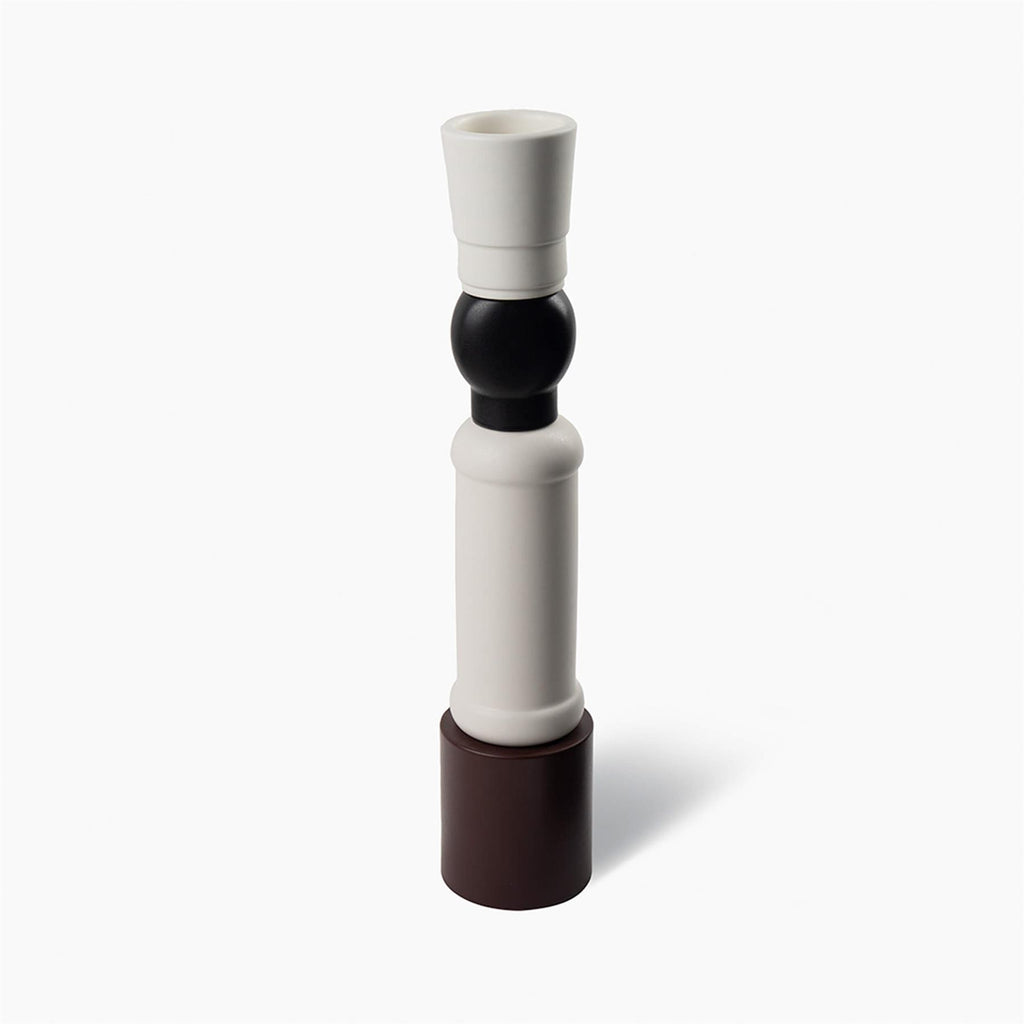 Bitossi Nathalie Du Pasquier - Marrone Bianco Vase