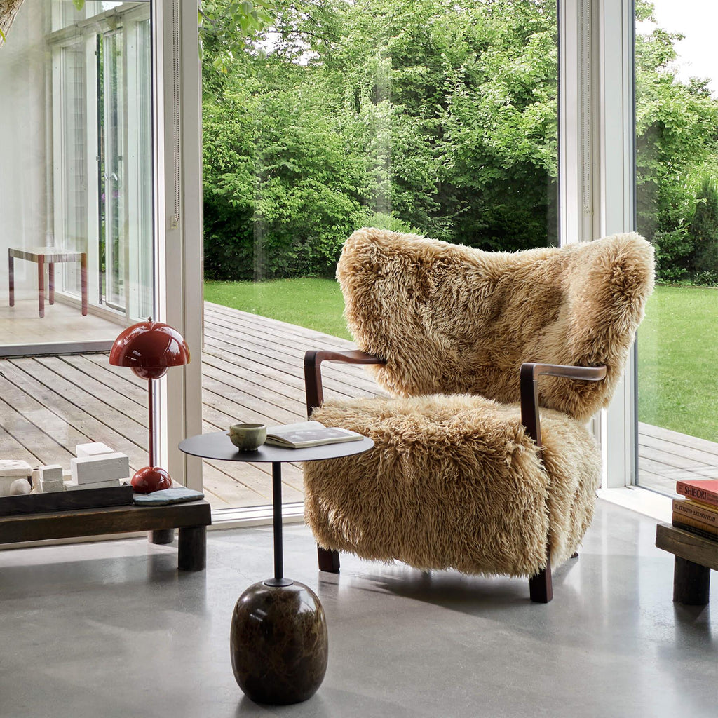 &Tradition ADT2 & ADT3 Wulff Lounge Chair Ottoman