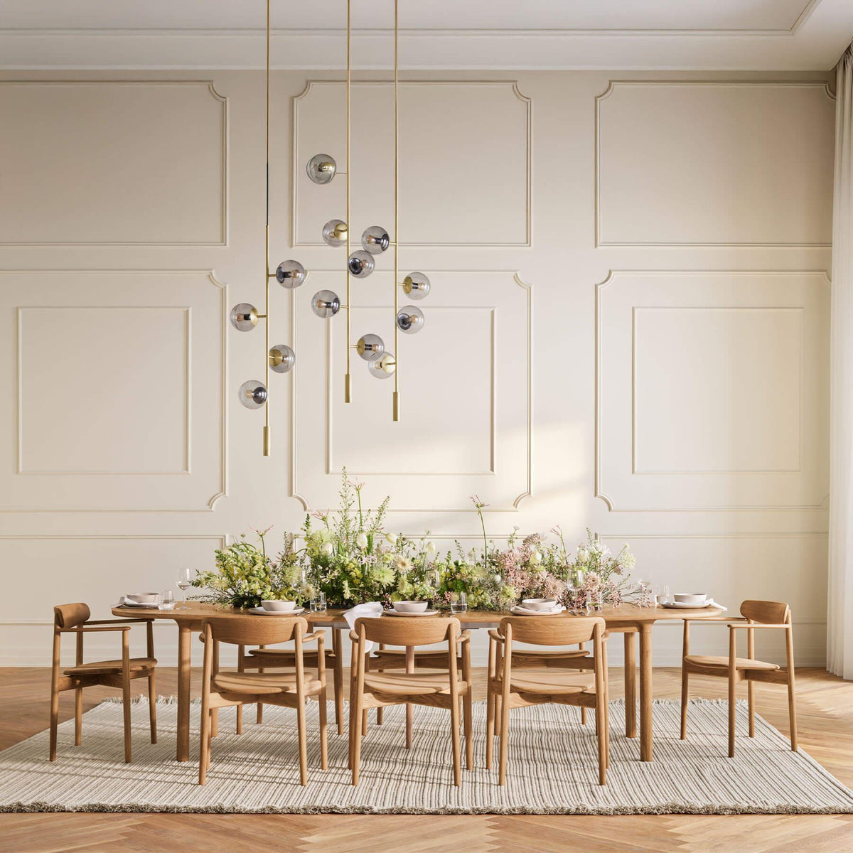 Bolia Merge Dining Chair With Armrest, Upholstered