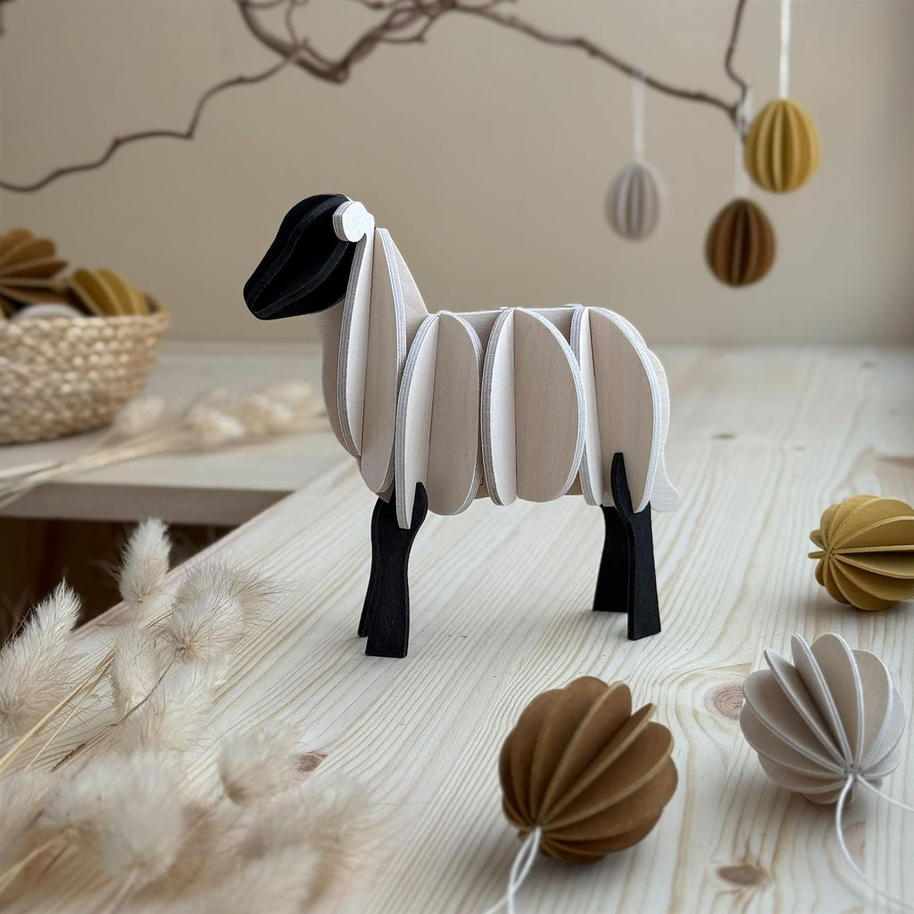 Lovi Wooden Lamb Decoration