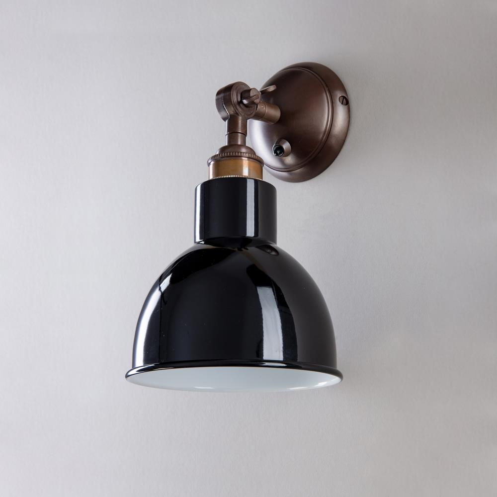Outlet Old School Electric Churchill Wall Light, Short Arm