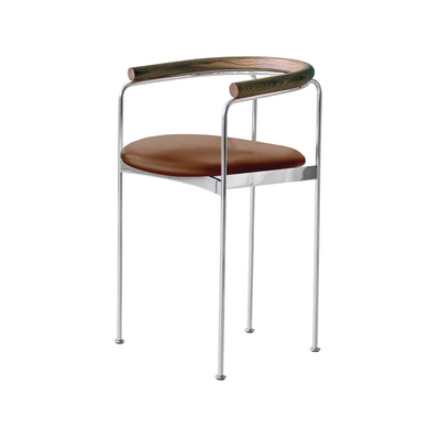DK3 Baia Counter Stool with Wooden Back