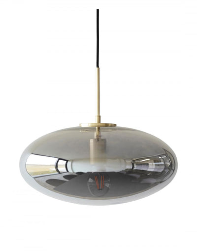 Hubsch Reflect Pendant Ellipse Grey