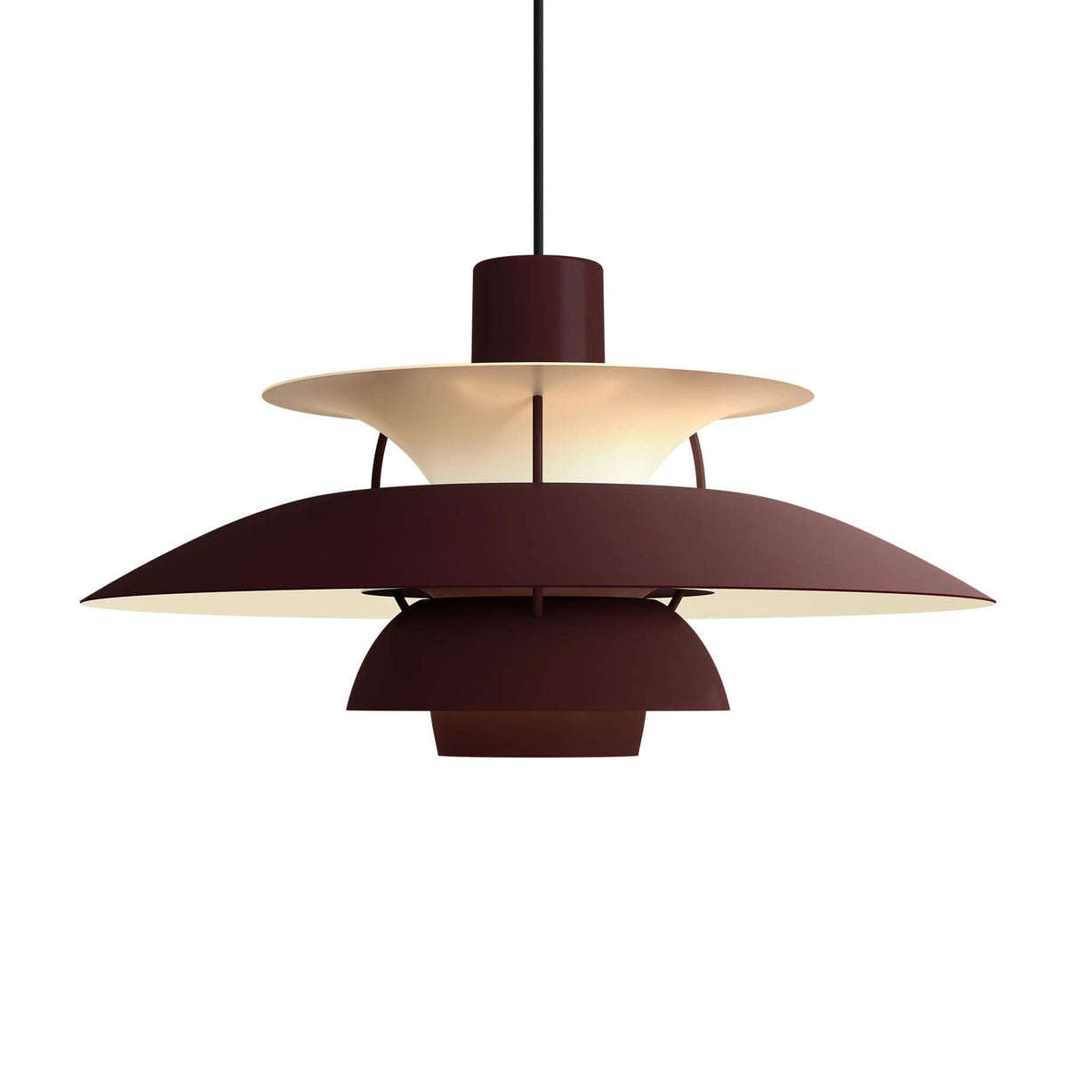 Louis Poulsen PH 5 500 Monochrome Pendant Light