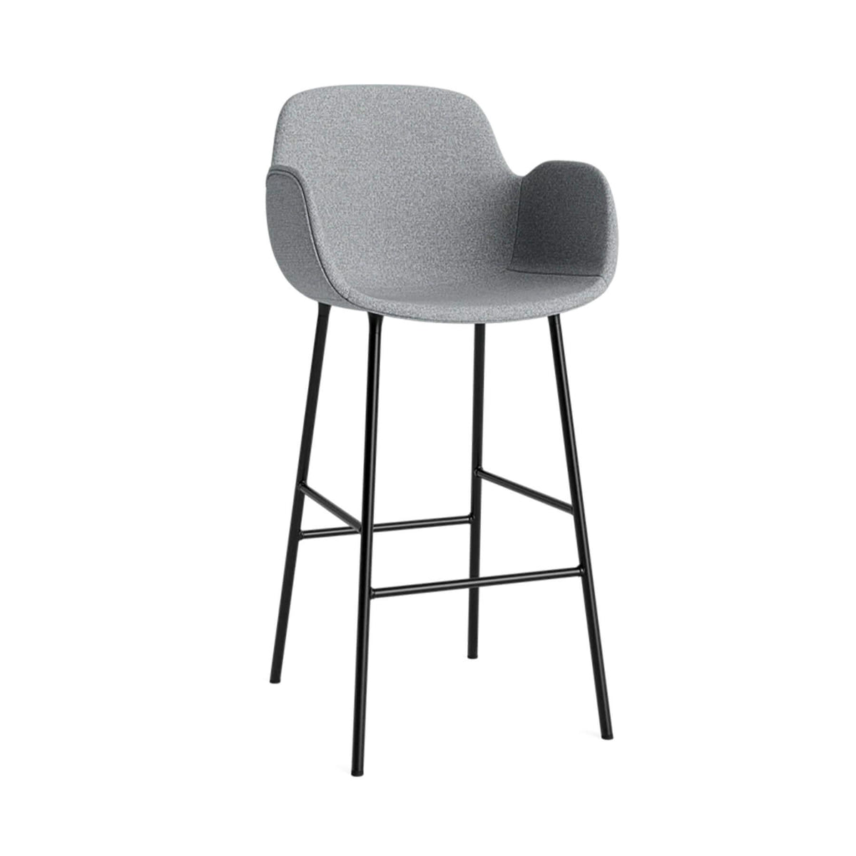 Normann Copenhagen Form Bar Armchair, Metal Legs