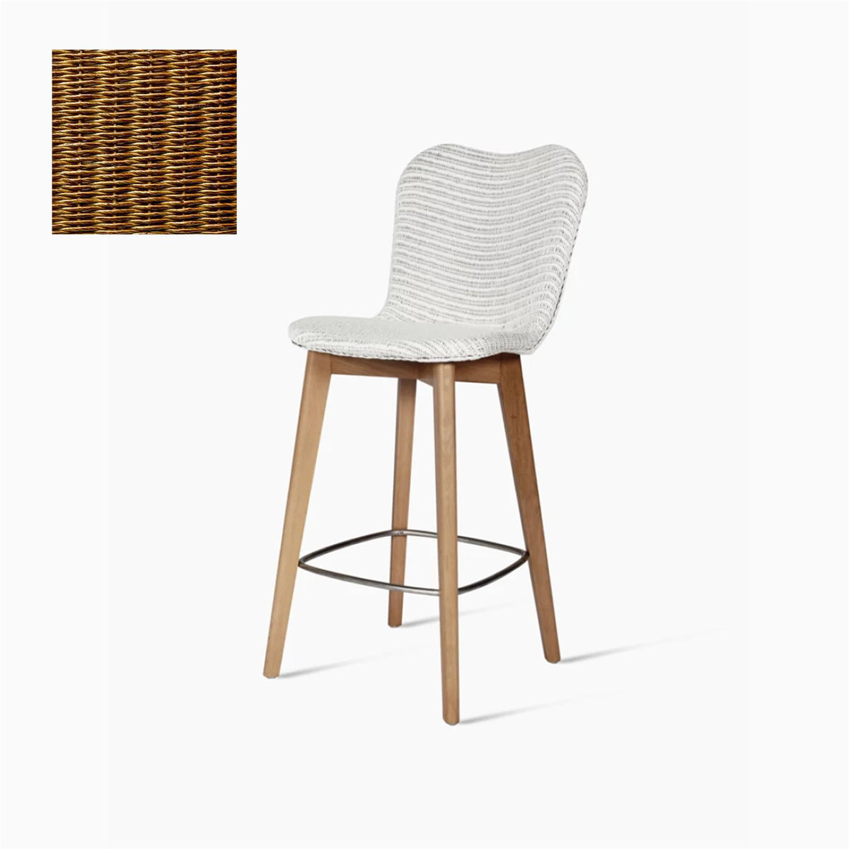 Vincent Sheppard Lily Oak Frame Stool