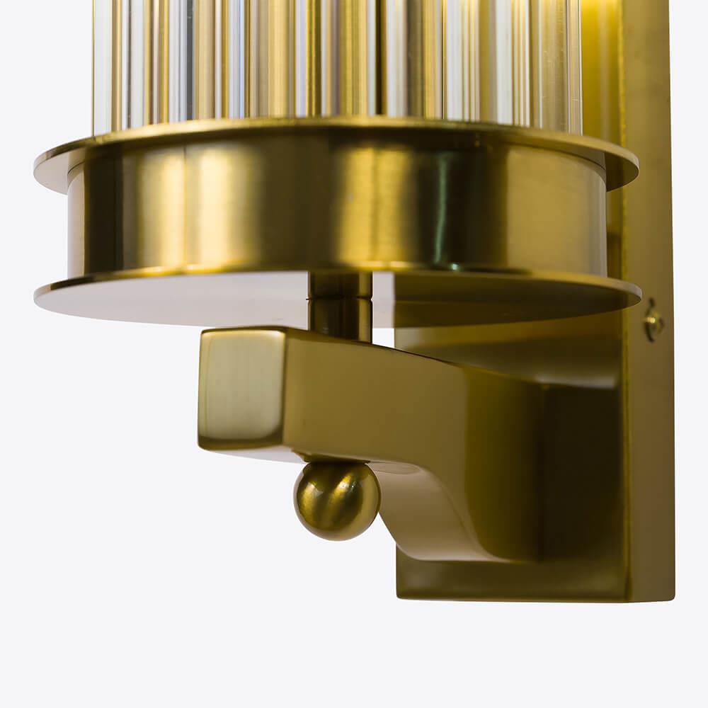 Pure White Lines Parisian Elon Wall Light