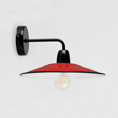 Enamelled Wall Light