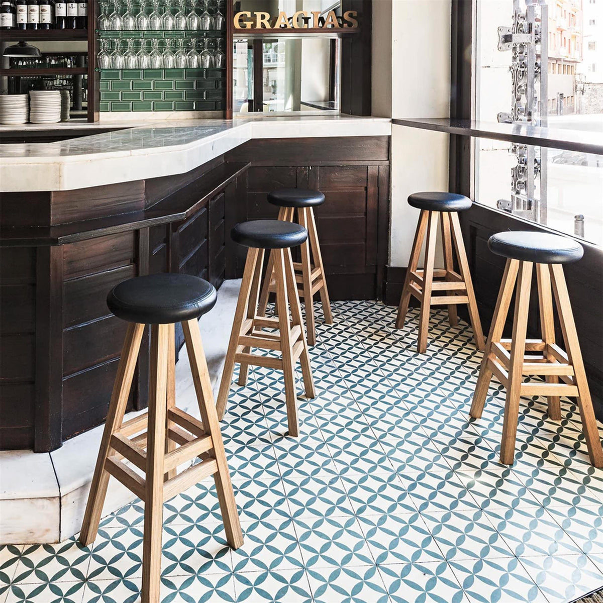 Case Furniture Oki-Nami Stool