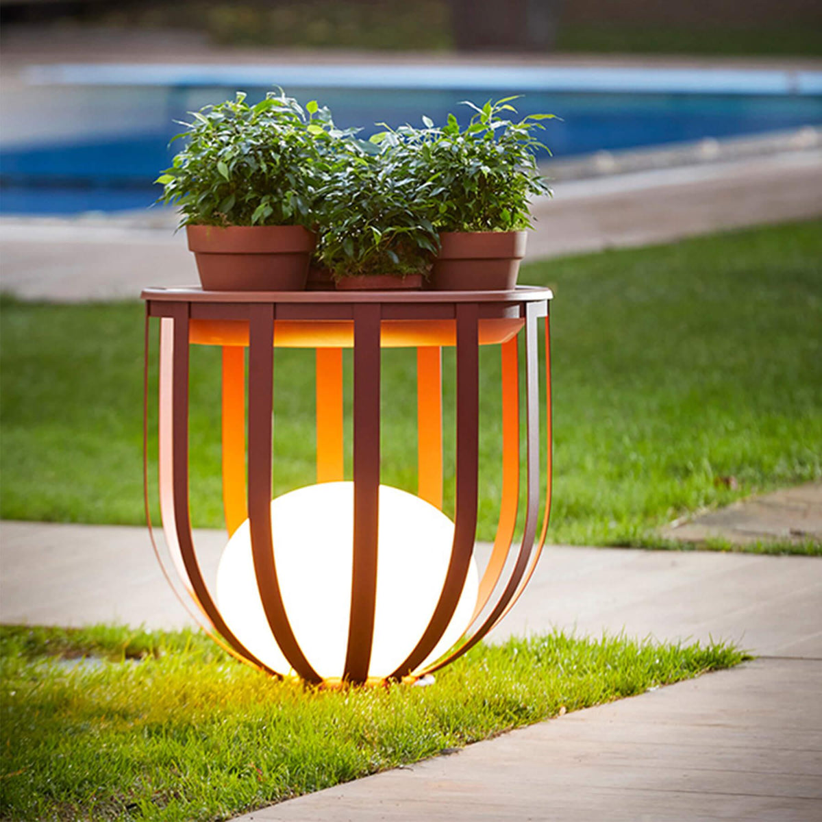 Estiluz Bols Outdoor Floor Light P-4028X