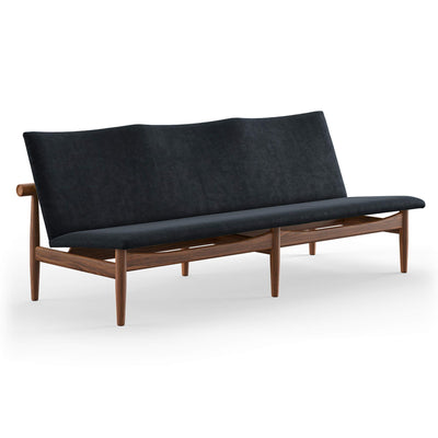 Finn Juhl The Japan 3 Seater Sofa in Walnut