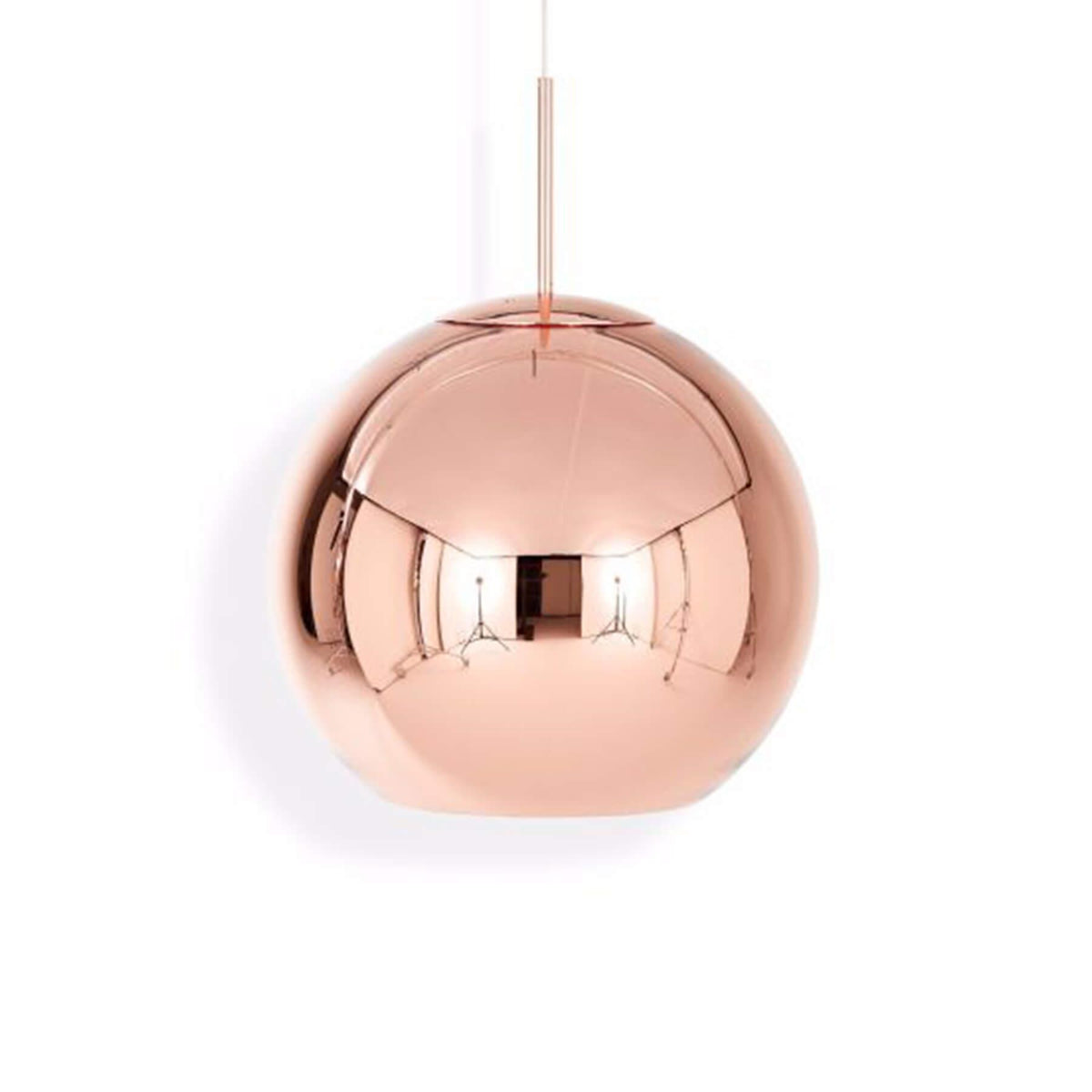 Tom Dixon Copper Round LED Pendant Light