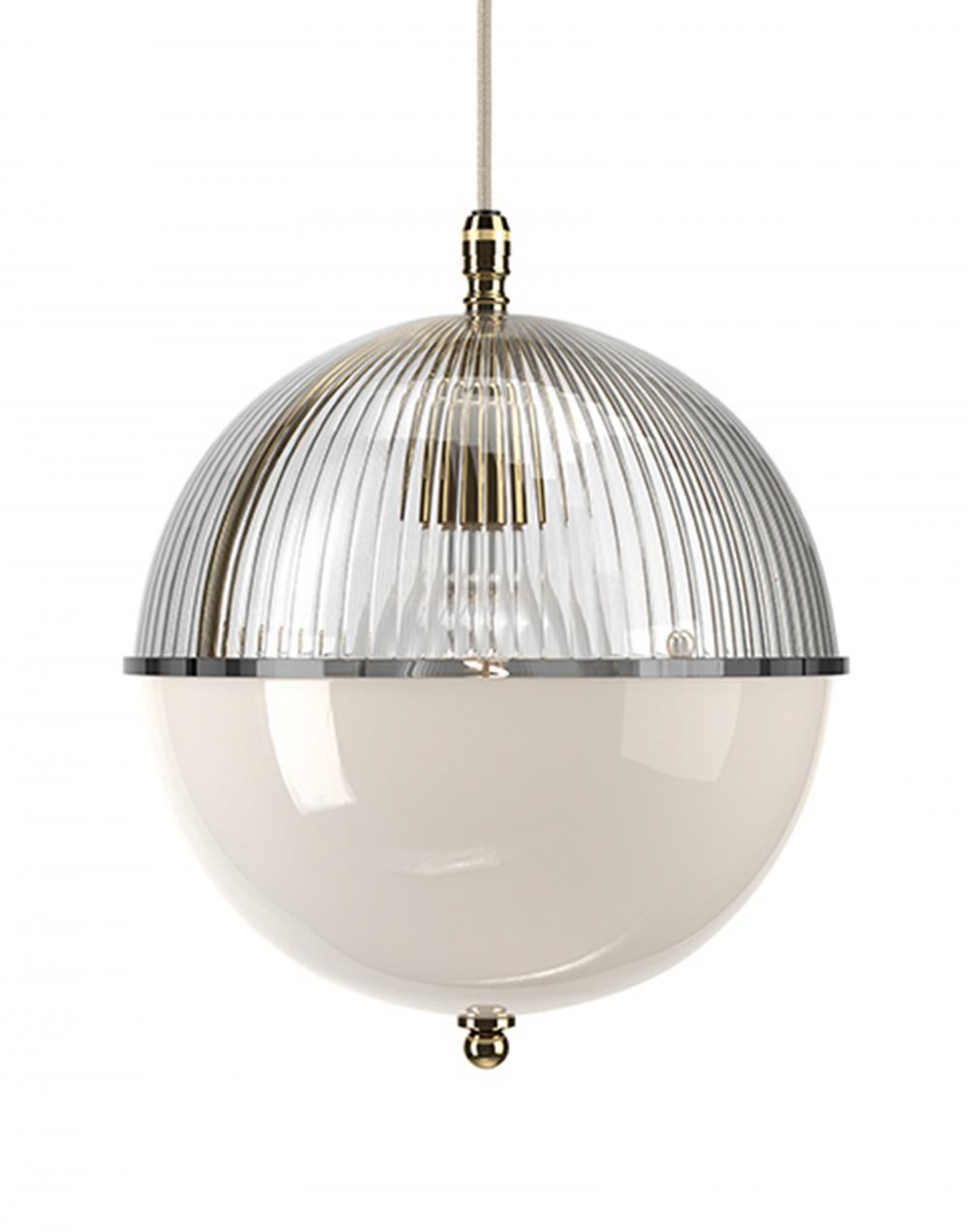 Fritz Fryer Grafton Globe Pendant Light