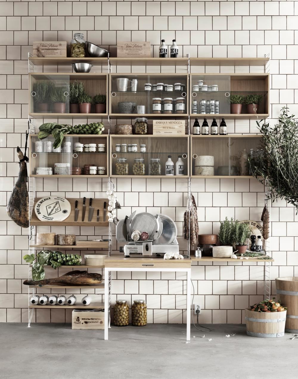 String Furniture String Display Cabinet