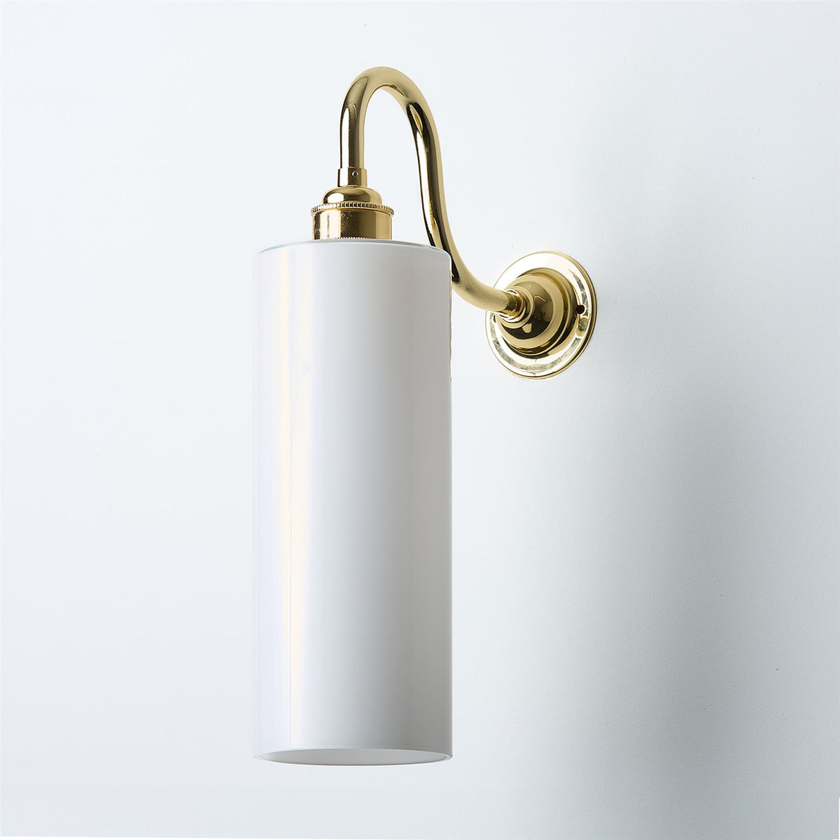 Old School Electric Parker Swan Arm Wall Light