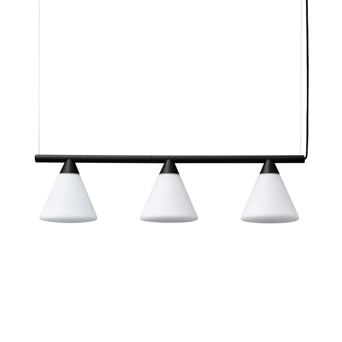 AGO Probe Rail Glass Linear Pendant Light