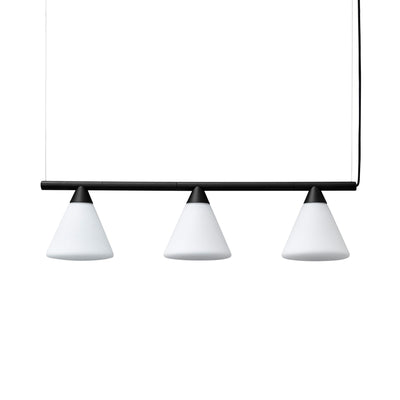 AGO Probe Rail Glass Linear Pendant Light