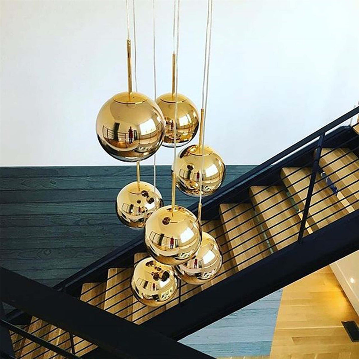Tom Dixon Mirror Ball LED Round Pendant System