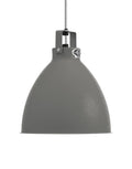 Outlet Jielde Medium Augustin Pendant Light - Mouse Grey, Matt, White