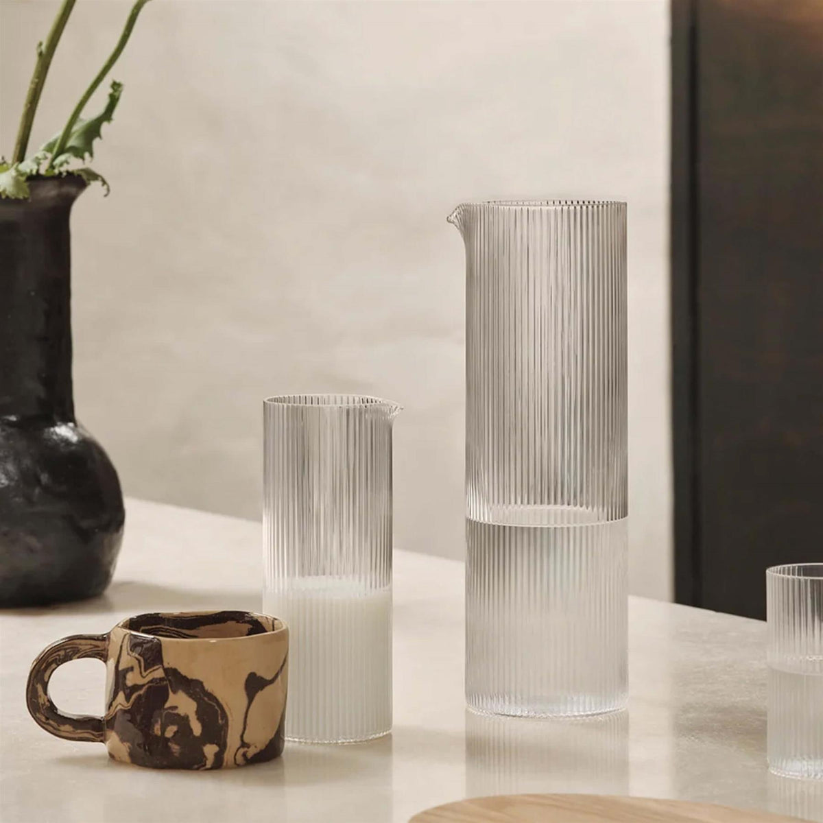 Ferm Living Ripple Water Jug