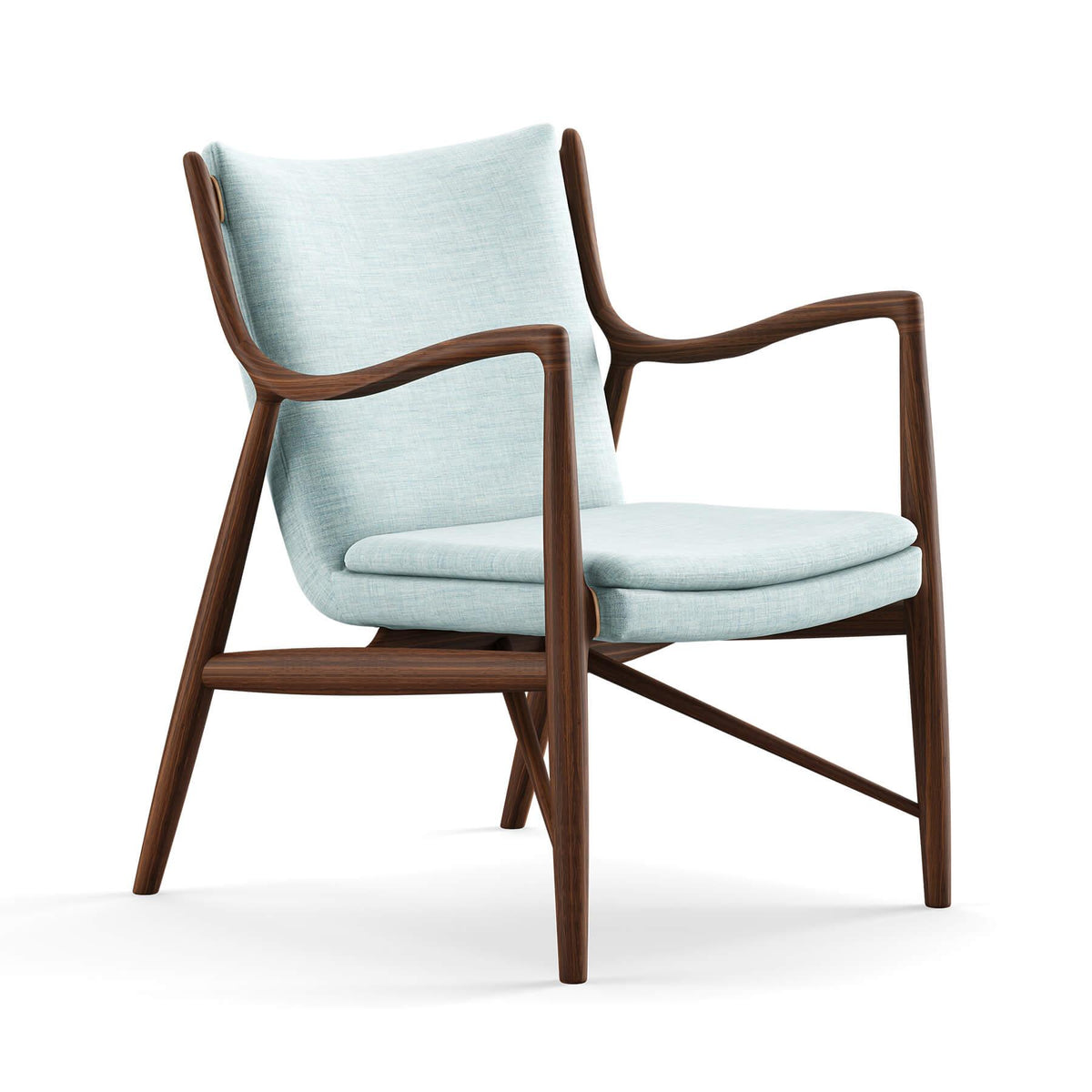 Finn Juhl The 45 Chair in Walnut