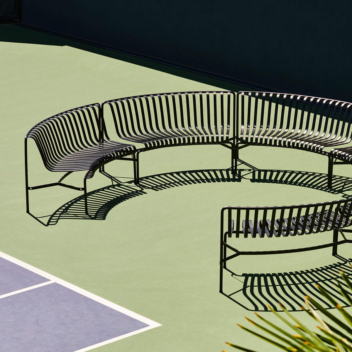 HAY Palissade Garden Park Dining Bench - In In
