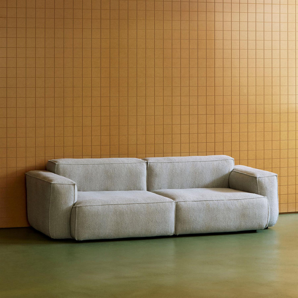 HAY Mags Soft 2+ Seater Sofa Low Armrest with Removable Cover Combination 1